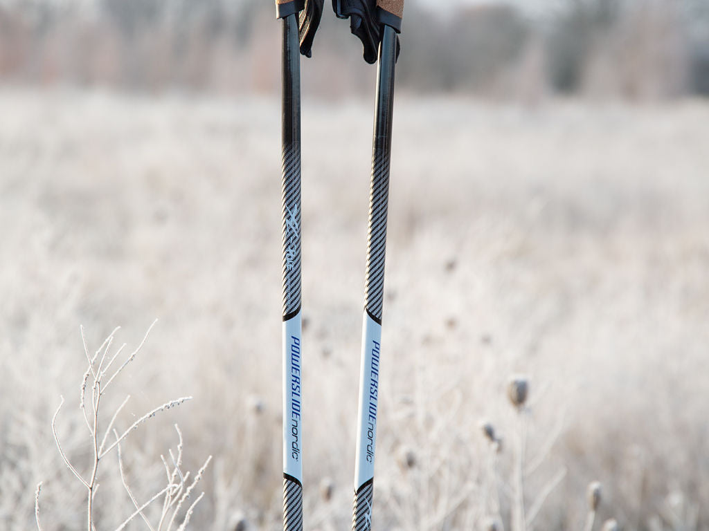 Powerslide adj. Nordic Carbon Poles - Inlinex