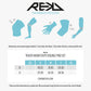 REKD Youth Heavy Duty Double Pad Set size guide