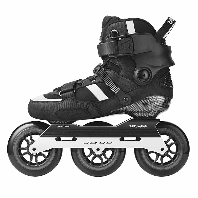 Flying Eagle Raptor T110 Black Skates - Inlinex