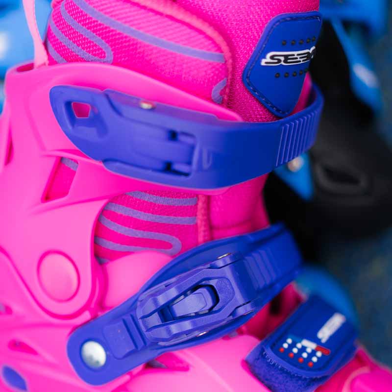 Seba STJ Pink Kids Skates - Inlinex