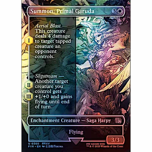Primal Garuda (Final Fantasy Variants Foil)