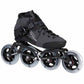 Powerslide Triple X Evo Dark Grey adj. Racing Kids Skates - Inlinex