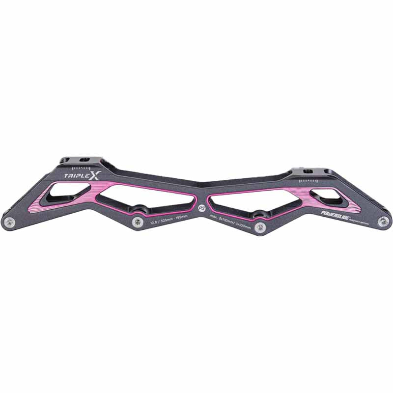 Powerslide Triple X HILO 12.8/3x110/1x100, marco de 195