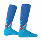 Kids Blue Teeth High Skating Socks