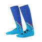 Kids Blue Teeth High Skating Socks