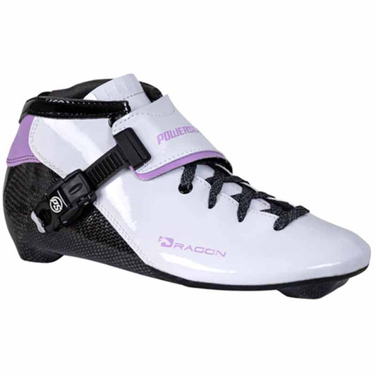 Powerslide Dragon White Boot Only