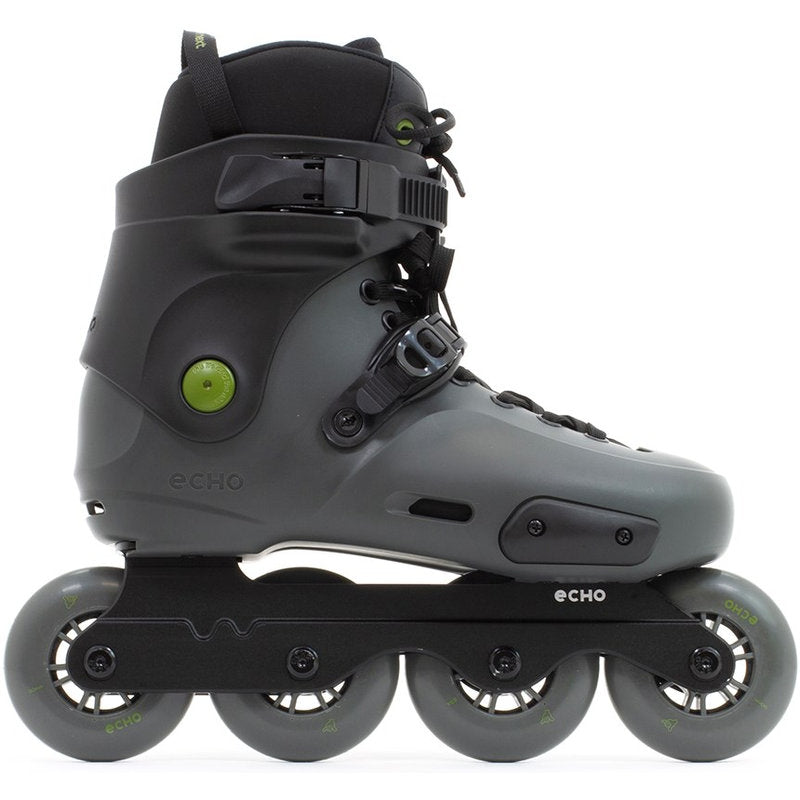 Echo Sonar 4 Wheel Freeskates 90mm setup side view