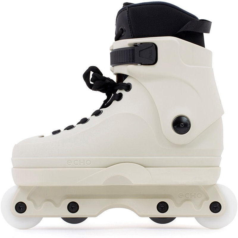 Echo Verve Aggressive Skates Cream inside view