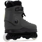 Echo Verve Aggressive Skates Graphite angled rear view