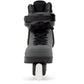 Echo Verve Aggressive Skates Graphite front view