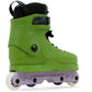 Echo Verve Aggressive Skates Green angled rear view