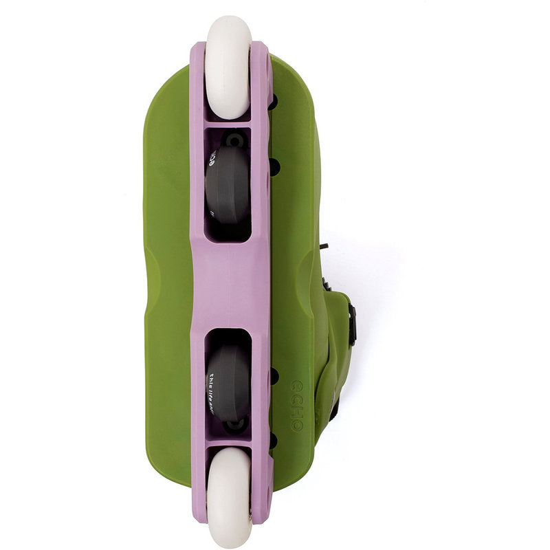 Echo Verve Aggressive Skates Green soul plate and frame