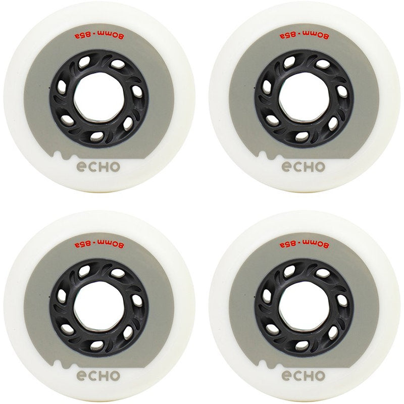 Echo Drift Wheels 80mm drift wheels 80mm white cream set