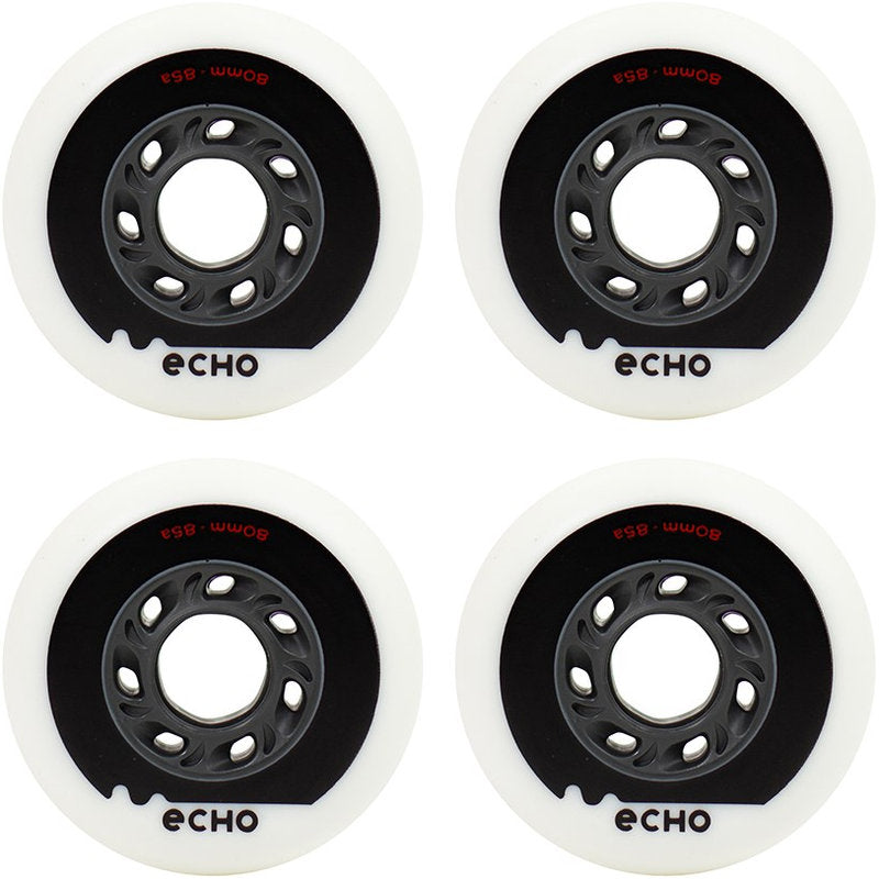 Echo Drift Wheels 80mm drift wheels 80mm white grey set