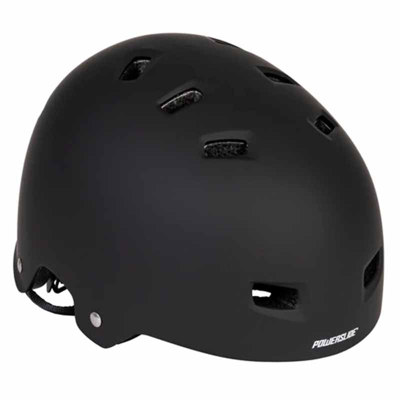 Powerslide Allround Matte Black Helmet - Inlinex