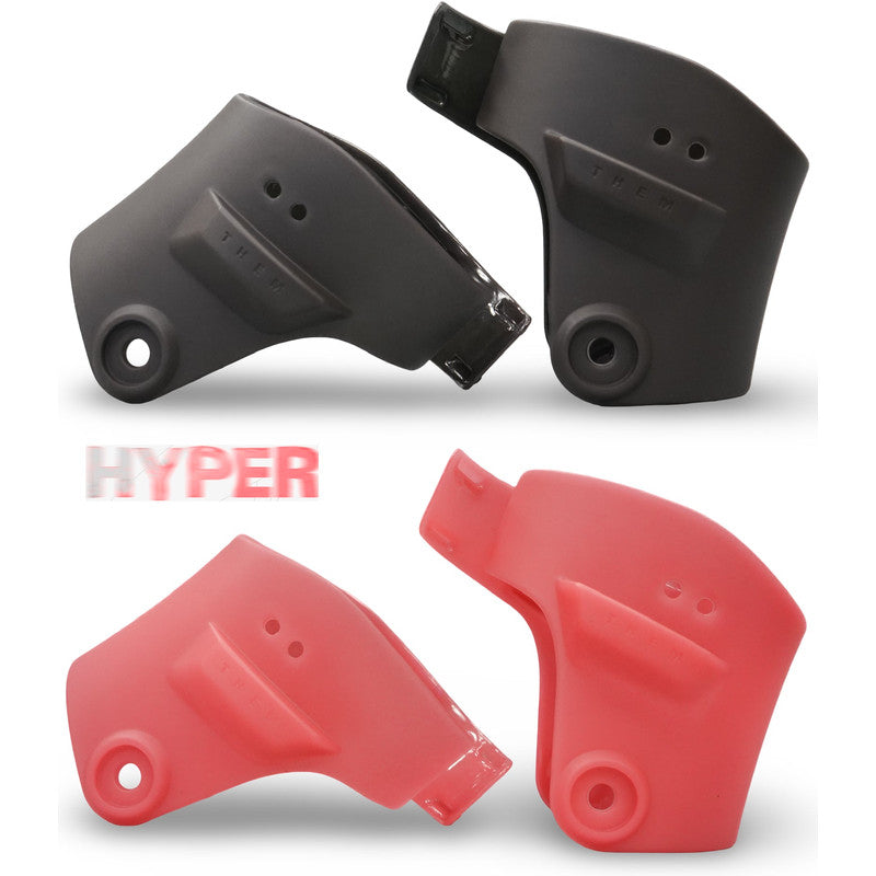 Them Hyper Cuffs Space Grey to Hyper Peach