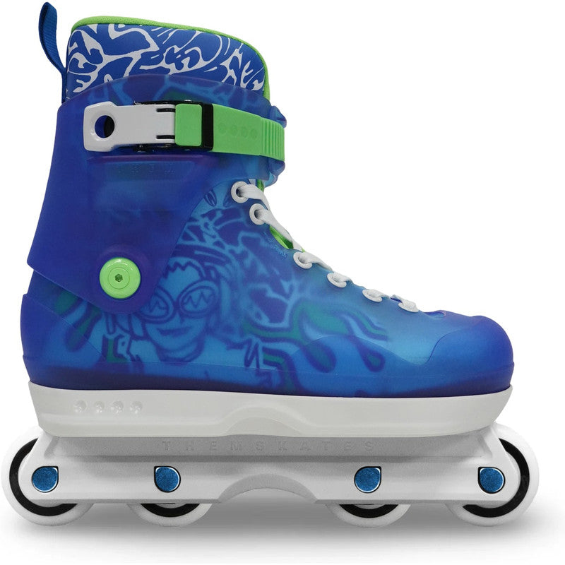 Them Jet Set Radio Turbo Street Mod White Souls Aggressive Skates