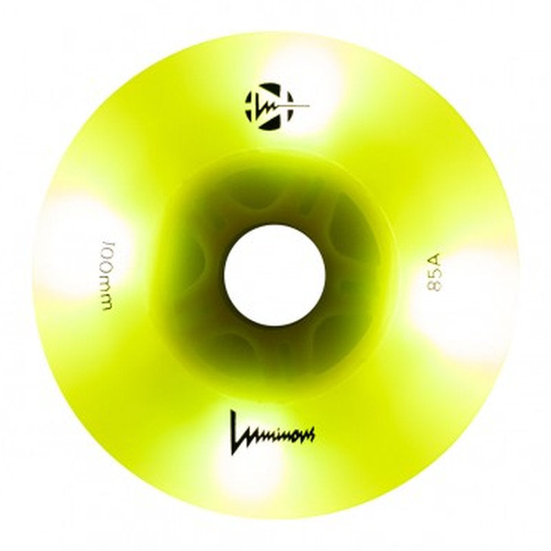 Ruedas luminosas LED de 100 mm