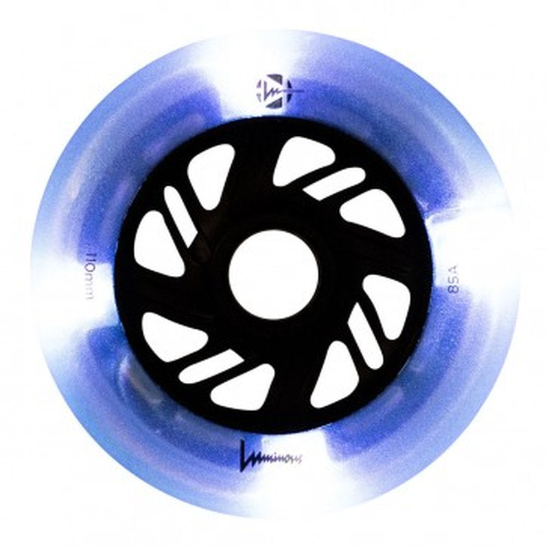 Ruedas LED luminosas de 110 mm