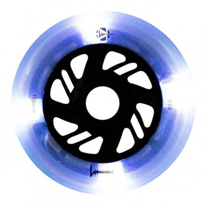Ruedas LED luminosas de 110 mm