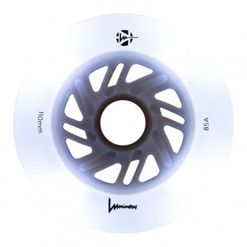 Ruedas LED luminosas de 110 mm