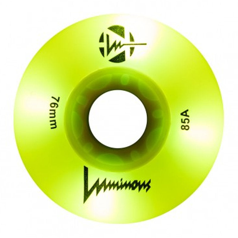 Ruedas LED luminosas de 76 mm