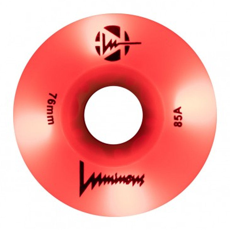 Ruedas LED luminosas de 76 mm