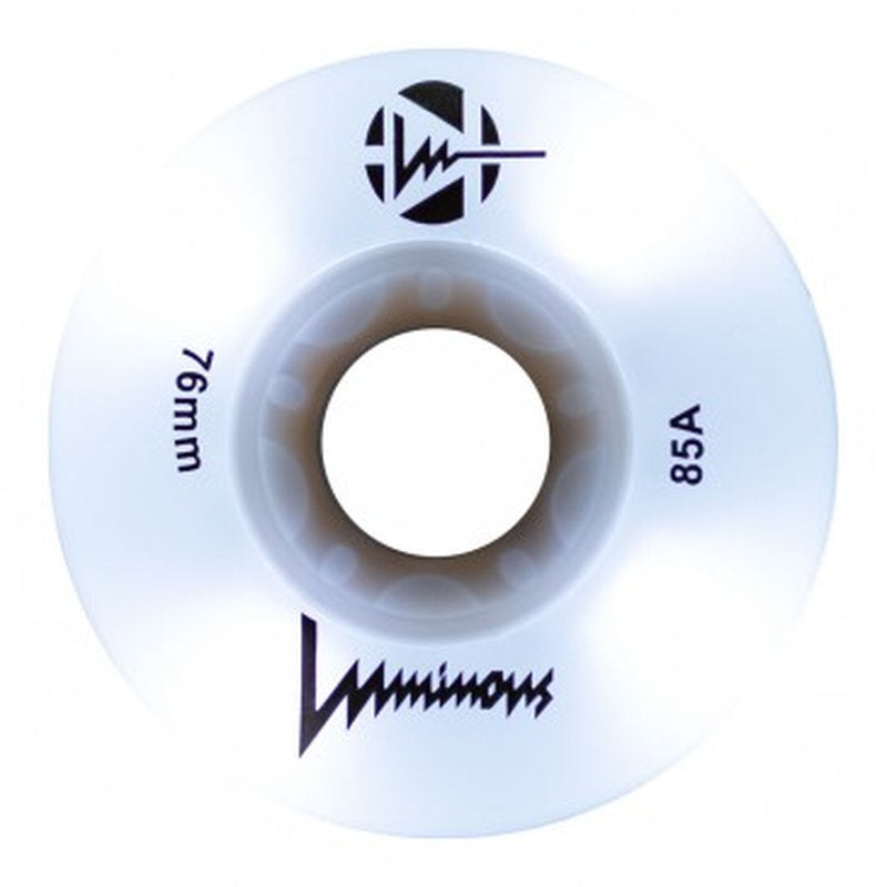 Ruedas LED luminosas de 76 mm