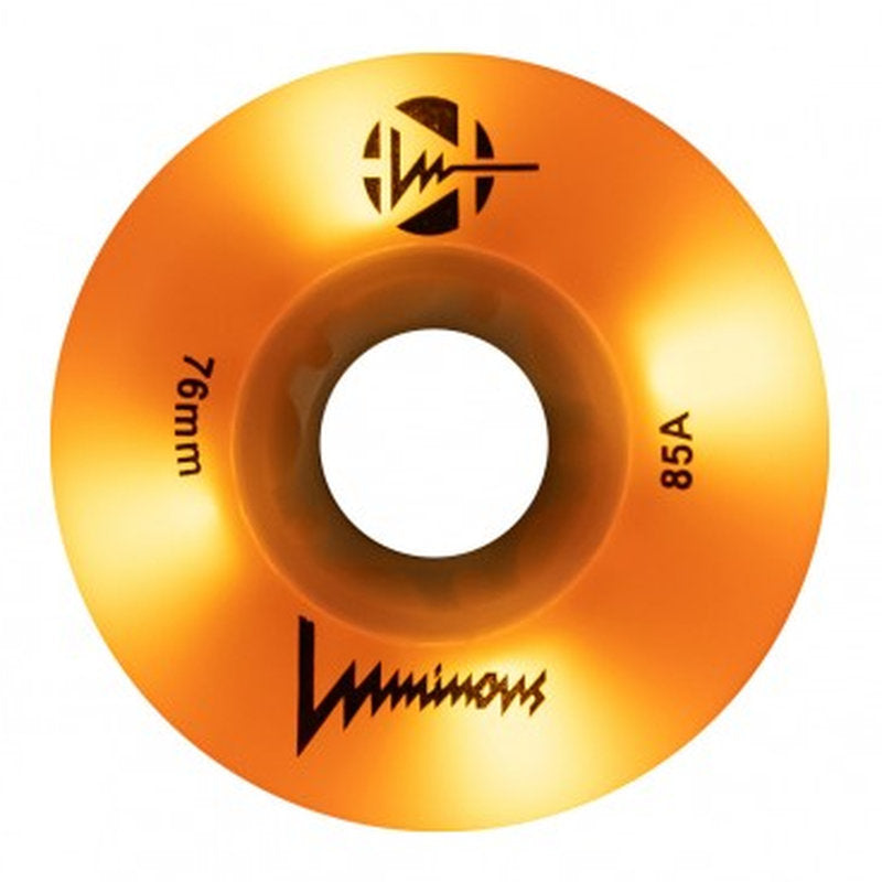 Ruedas LED luminosas de 76 mm