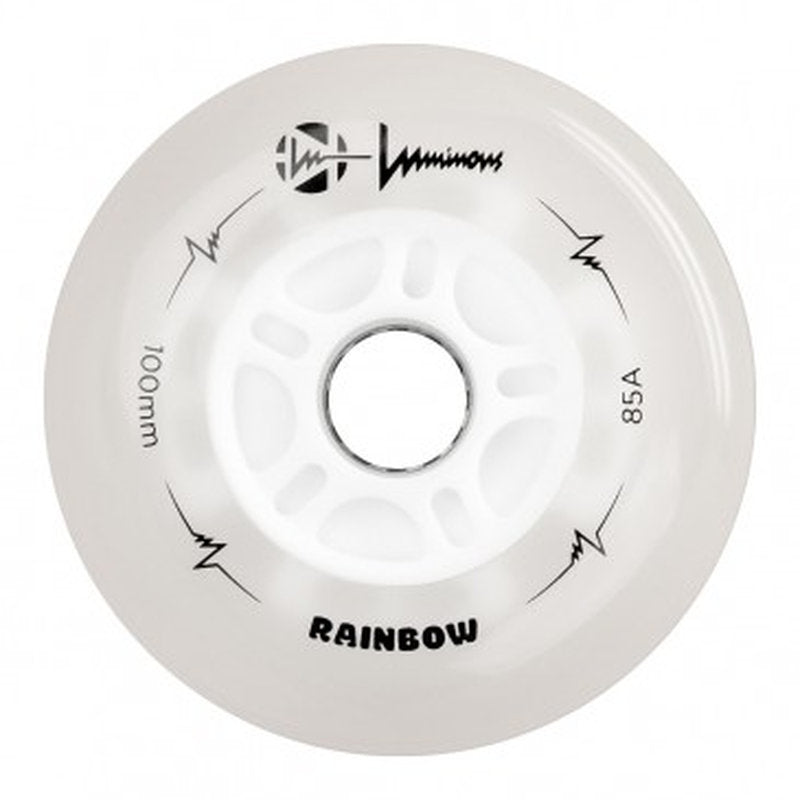 Ruedas luminosas LED de 100 mm