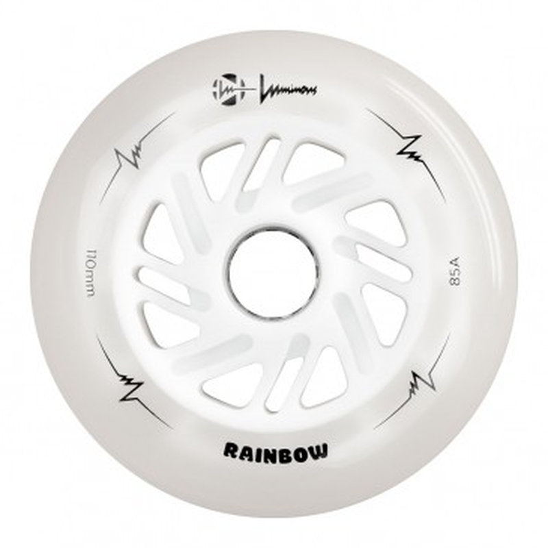 Ruedas LED luminosas de 110 mm
