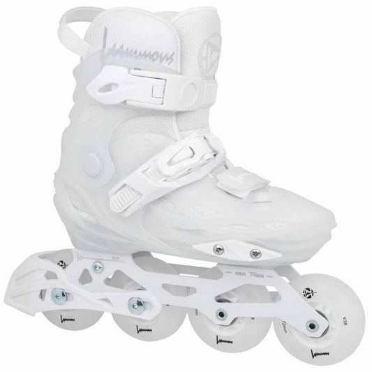 Luminous Rayon White Kids Skates - Inlinex