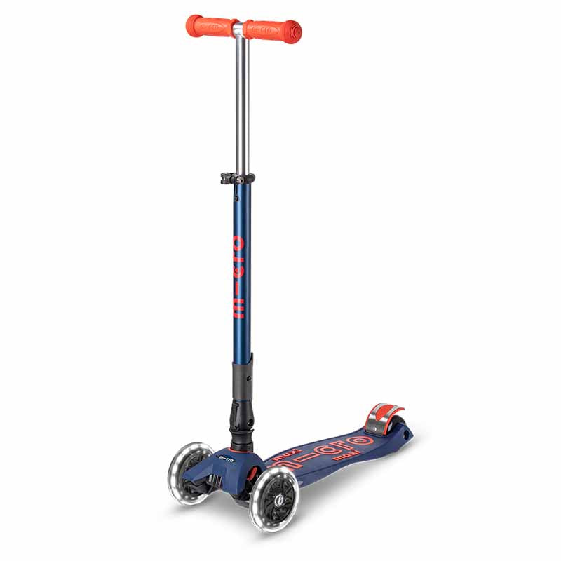 Micro Maxi Folding Deluxe LED Kids Scooter - Inlinex