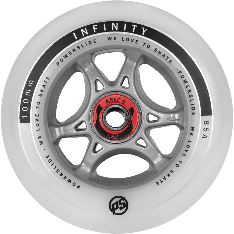 Powerslide Infinity 100 RTR ABEC9/Spacer, 4 -pack