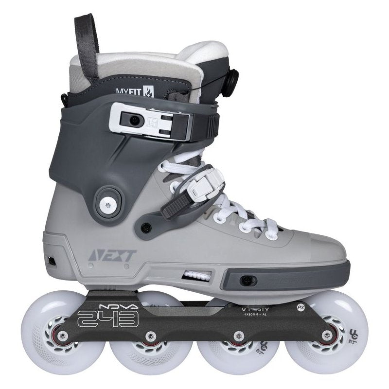 Powerslide Next 2.0 80 PDS Asphalt Grey - Inlinex