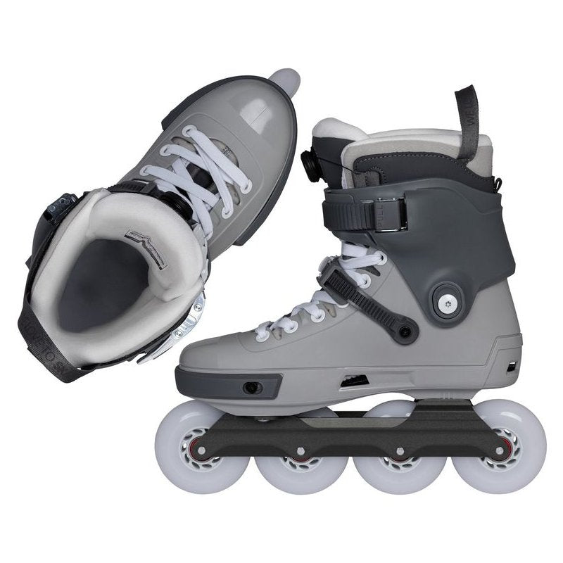 Powerslide Next 2.0 80 PDS Asphalt Grey - Inlinex