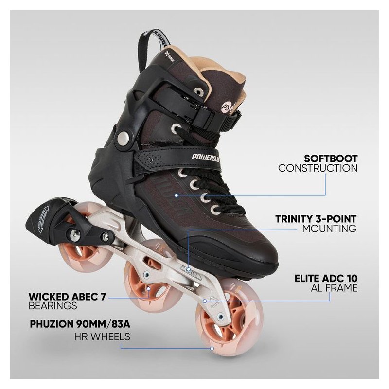 Powerslide Phuzion Radon Bronze 90 | Inline Skates | Inlinex
