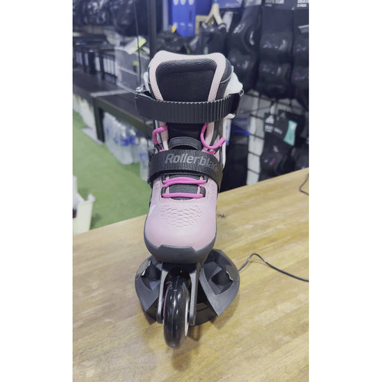 🔥🔥🔥 Sepatu Roda Anak-Anak Rollerblade Microblade Warna Pink Putih