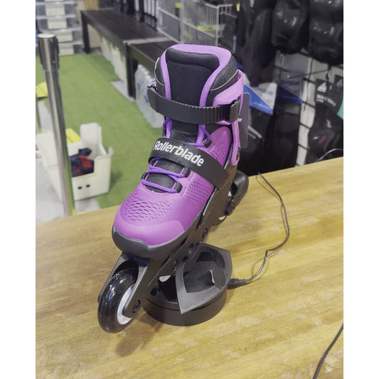 🔥🔥🔥 Sepatu Roda Anak Rollerblade Microblade Ungu Hitam - alternate view