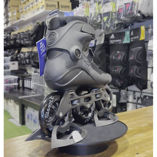🔥🔥🔥Powerslide Swell Triple Black 110 Trinity Skates