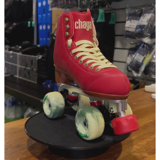 Chaya Melrose Premium Berry Red Roller Skates - alternate view