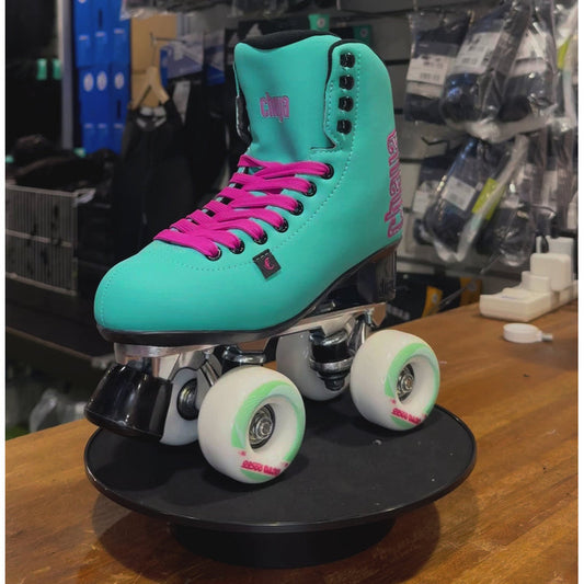 Chaya Melrose Deluxe Turquoise Roller Skate - alternate view