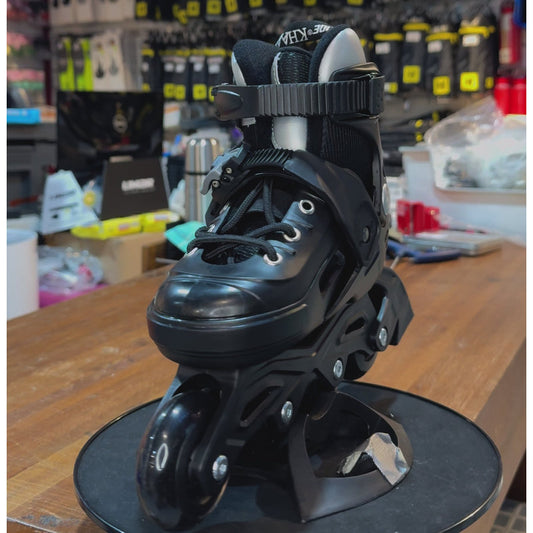 Powerslide Khaan Junior NXT Black Kids Skates - alternate view
