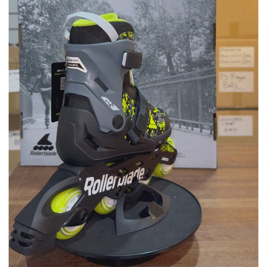 Sepatu Roda Anak Rollerblade Microblade SL Black Lime - alternate view