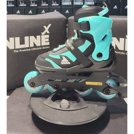 Sepatu Roda Anak Rollerblade Microblade Warna Biru Muda - alternate view