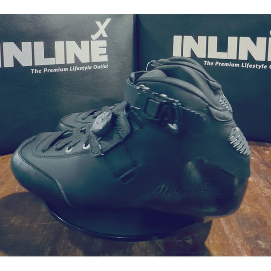 Sepatu Bot FR Turbo Spin Hitam Saja