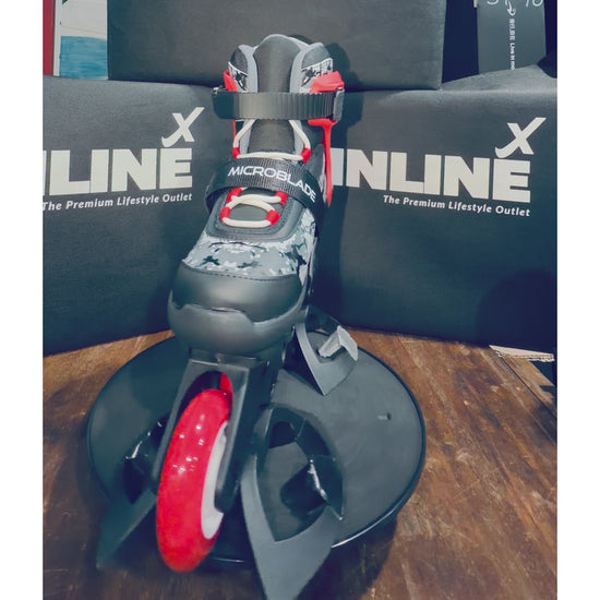 Rollerblade Microblade SL Black Red Kids Skates