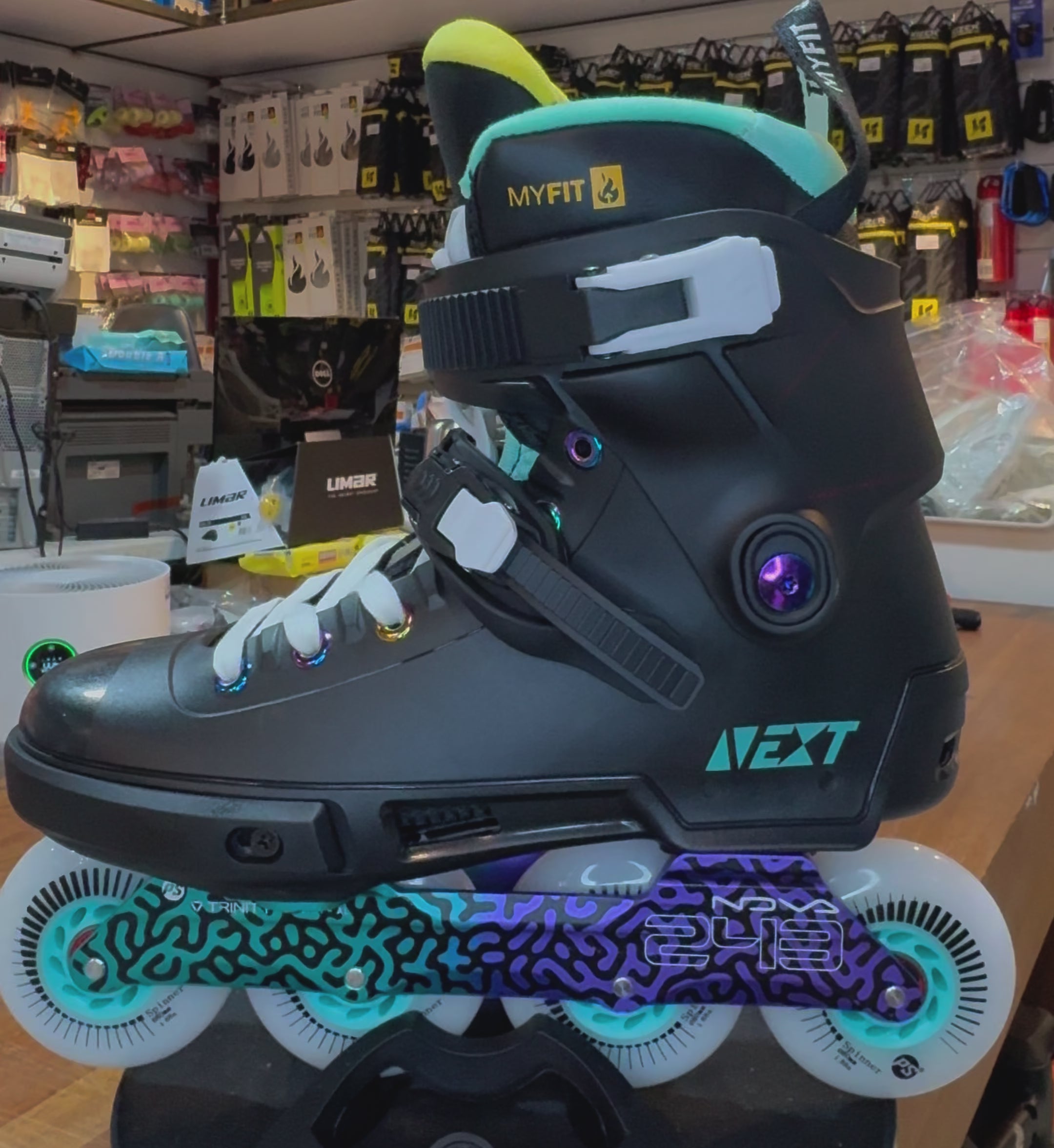✈️Powerslide Next 80 Multicolor Skates | Inlinex