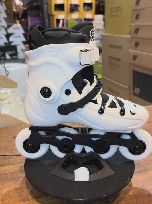 FR J Club White Kids Skates - alternate view