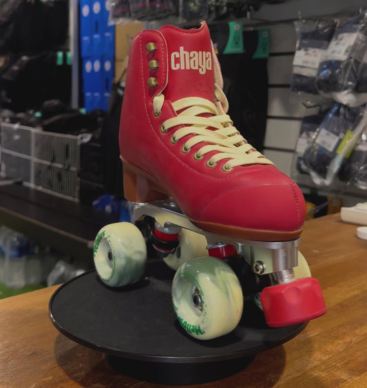 Chaya Melrose Premium Berry Red Roller Skates - alternate view